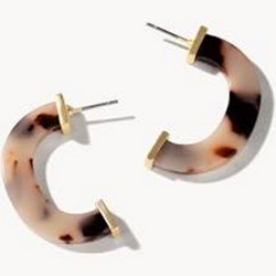 Cee Hoop Earrings